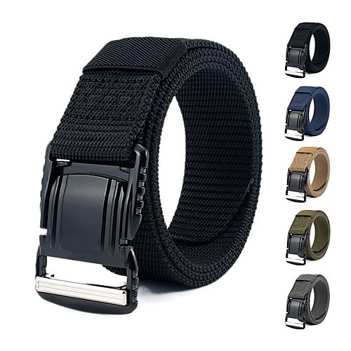

Men's Wide Belt 100g / m2 Polyester Knit Stretch Belt Solid Colored