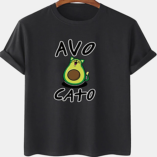 

Men's Unisex Tee T shirt Hot Stamping Character Letter Plus Size Print Short Sleeve Casual Tops Cotton Basic Designer Big and Tall White Light gray Black