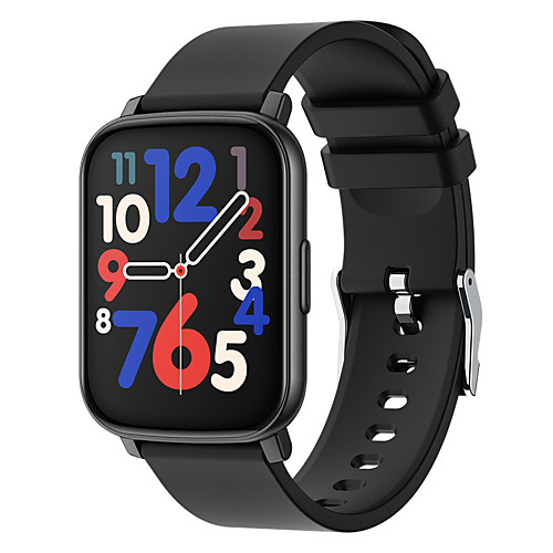 

P40 Unisex Smartwatch Fitness Running Watch Bluetooth Heart Rate Monitor Blood Pressure Measurement Calories Burned Health Care Information Stopwatch Pedometer Call Reminder Sleep Tracker Sedentary