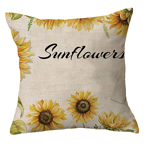 

Double Side Cushion Cover 1PC Faux Linen Soft Decorative Square Throw Pillow Cover Cushion Case Pillowcase for Sofa Bedroom Superior Quality Machine Washable