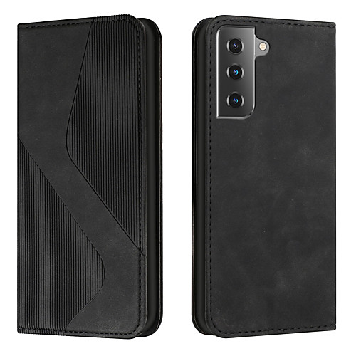 

Magnetic Leather Phone Case For Samsung Galaxy S21 Ultra S21 Plus S20 Note 20 Ultra A72 A52 A42 A32 A71 A51 A41 A21 Wallet Flip Folio Full Body Protective Cover with Card Slots Phone Stand