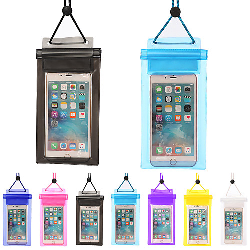 

Universal Waterproof Phone Pouch For iPhone 12 Pro 11 Pro Max XS Max XR X Samsung Galaxy S21 Ultra S21 Plus Huawei Xiaomi Oneplus Oppo Vivo Up to 7.0 Inch IPX8 Waterproof Touch Screen Phone Dry Bag