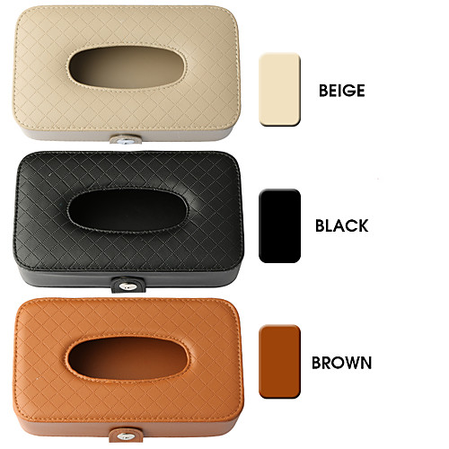 

Car Organizers Tissue Box Leather / ABS For universal General Motors