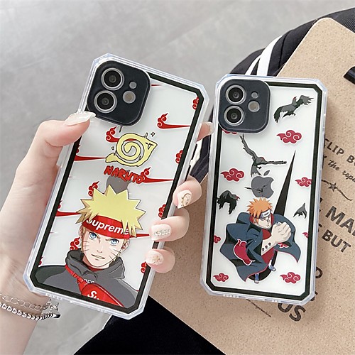 

Naruto Phone Case For Apple Back Cover iPhone 12 Pro Max 11 SE 2020 X XR XS Max 8 7 Shockproof Dustproof Cartoon TPU