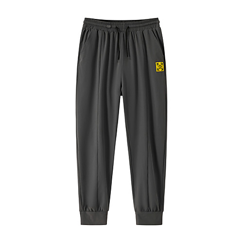 

Men's Chic & Modern Casual / Sporty Cycling Quick Dry Moisture Wicking Lightweight Breathable Soft Outdoor Sports Casual Sports Chinos Capri shorts Pants Simple Solid Color Ankle-Length Classic