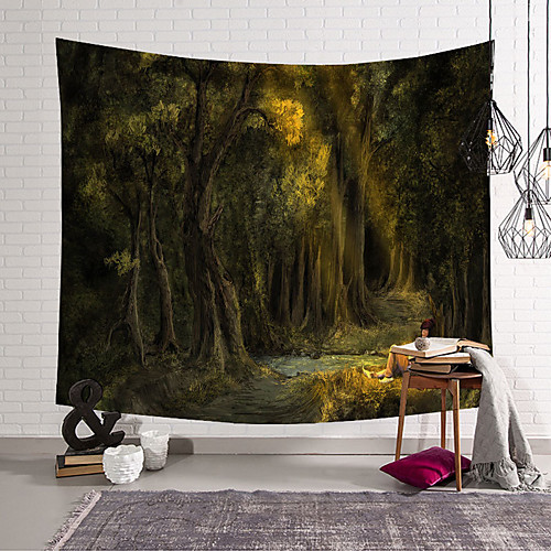 

Landscape Wall Tapestry Art Decor Blanket Curtain Hanging Home Bedroom Living Room Decoration Polyester