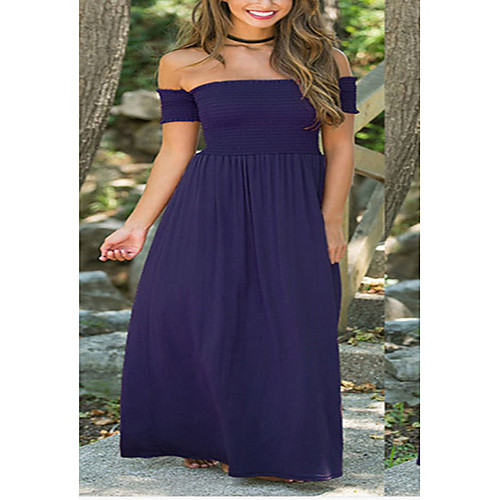 

Women's Swing Dress Maxi long Dress Red Wine Green Royal Blue Black Sleeveless Solid Color Spring Summer Casual 2021 S M L XL XXL