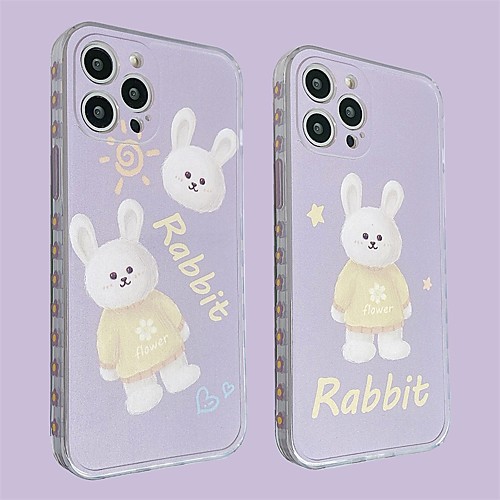 

Phone Case For Apple Back Cover iPhone 12 Pro Max 11 SE 2020 X XR XS Max 8 7 Shockproof Dustproof Cartoon Animal TPU