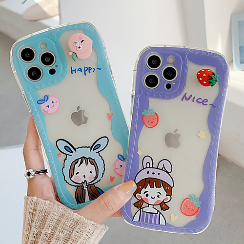 

Phone Case For Apple Back Cover iPhone 12 Pro Max 11 SE 2020 X XR XS Max 8 7 Shockproof Dustproof Graphic TPU