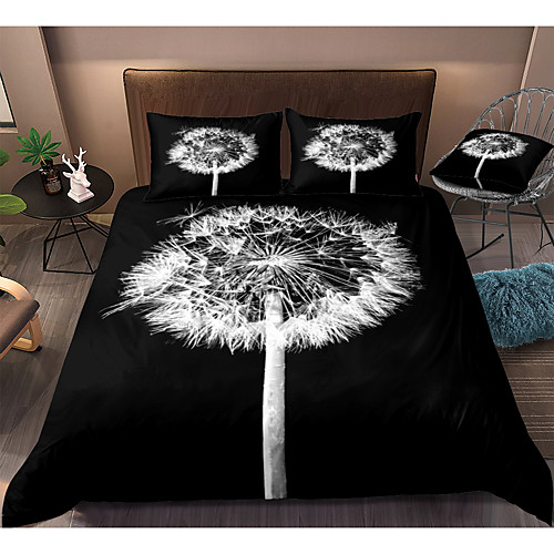 

Duvet Cover Sets 3 Piece Rayon / Polyester 3D Rainbow Reactive Print Bohemian Style