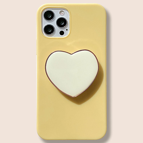 

Phone Case For Apple Back Cover iPhone 12 Pro Max 11 SE 2020 X XR XS Max 8 7 6 Shockproof Dustproof with Stand Solid Colored TPU
