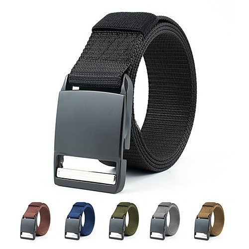 

Men's Wide Belt 100g / m2 Polyester Knit Stretch Belt Solid Colored