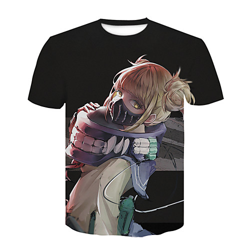 

Inspired by Tokyo Ghoul Cosplay Anime Cartoon 100% Polyester 3D Harajuku Graphic Kawaii T-shirt For Women's / Men's