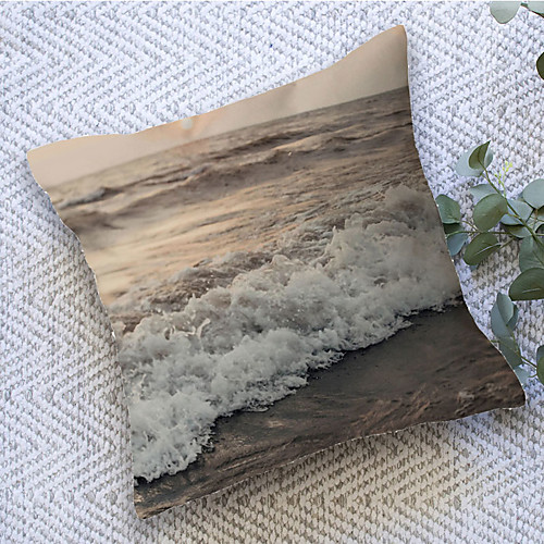 

Ocean Double Side Cushion Cover 1PC Soft Decorative Square Throw Pillow Cover Cushion Case Pillowcase for Bedroom Livingroom Superior Quality Machine Washable Outdoor Cushion for Sofa Couch Bed Chair Beach Theme