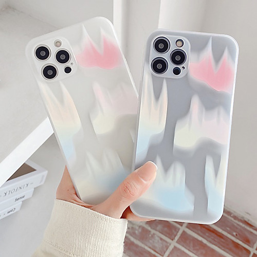 

Phone Case For Apple Back Cover iPhone 12 Pro Max 11 SE 2020 X XR XS Max Shockproof Dustproof Color Gradient Graphic TPU