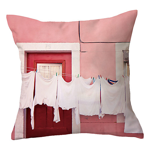 

Double Side Cushion Cover 1PC Soft Decorative Square Throw Pillow Cover Cushion Case Pillowcase for Bedroom Livingroom Superior Quality Machine Washable Outdoor Cushion for Sofa Couch Bed Chair
