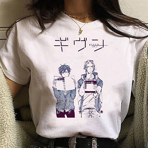 

Inspired by Cosplay Cosplay Anime Cartoon Polyester / Cotton Blend Print Harajuku Graphic Kawaii T-shirt For Women's / Men's