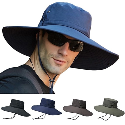 

Men's Sun Hat Sports & Outdoor Fishing Solid Colored Hat
