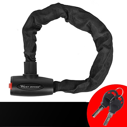 

Bike Locks Security Locking Security For Road Bike Mountain Bike MTB Folding Bike Recreational Cycling Cycling Bicycle Copper Steel Alloy Black 3 pcs