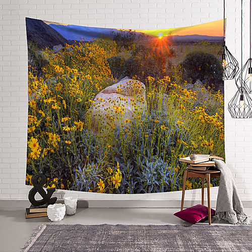 

Landscape Wall Tapestry Art Decor Blanket Curtain Hanging Home Bedroom Living Room Decoration Polyester