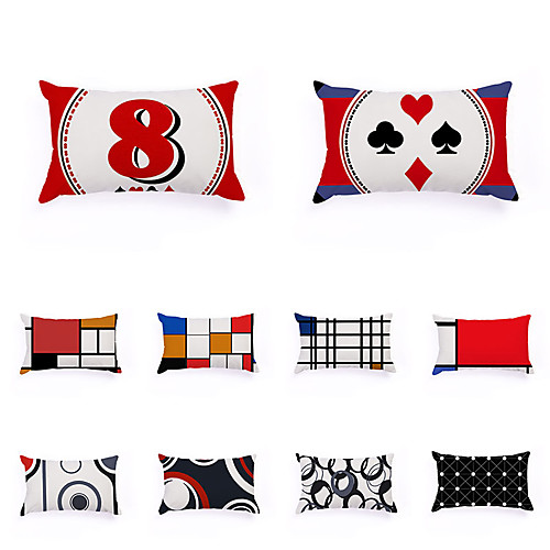

Geometric Double Side Cushion Cover 1PC Soft Decorative Square Throw Pillow Cover Cushion Case Pillowcase for Bedroom Livingroom Superior Quality Machine Washable Outdoor Cushion for Sofa Couch Bed Chair