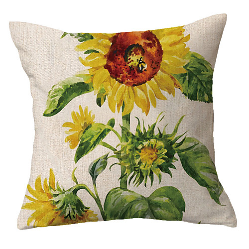 

Double Side Cushion Cover 1PC Faux Linen Soft Decorative Square Throw Pillow Cover Cushion Case Pillowcase for Sofa Bedroom Superior Quality Machine Washable