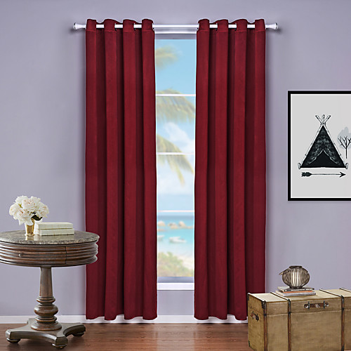 

Classic Blackout Two Panels Curtain Living Room Curtains