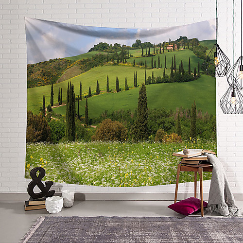 

Landscape Wall Tapestry Art Decor Blanket Curtain Hanging Home Bedroom Living Room Decoration Polyester