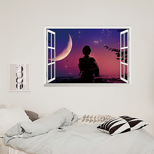 

3D False Window For Children's Room Background Decoration Can Be Removed Stickers