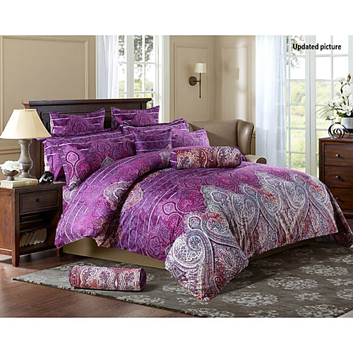 

3-Piece Duvet Cover Set Hotel Bedding Sets Comforter Cover with Soft Lightweight Microfiber Include 1 Duvet Cover 2 Pillowcases for Double/Queen/King(1 Pillowcase for Twin/Single)
