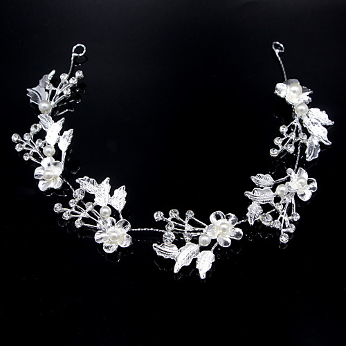 

Romantic Sweet Alloy Headbands / Headdress / Headpiece with Crystals / Crystals / Rhinestones 1 PC Wedding / Special Occasion Headpiece