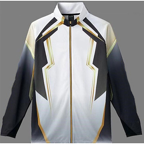 

CAWANFLY Men's Fishing Jacket Outdoor Long Sleeve UPF50 Quick Dry Waterproof Zipper Breathable UV Protection Jacket Top Autumn / Fall Spring Summer Athleisure Fishing Camping & Hiking Black with