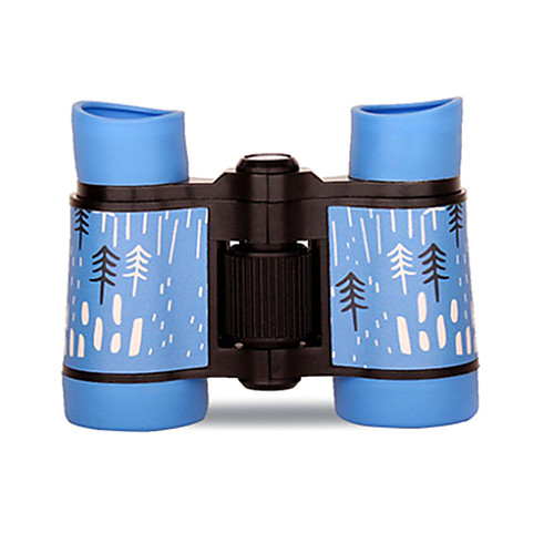 

4x30 Plastic Binoculars For Kids Children Colorful Light Telescope Compact Eyepiece Optical Objective Outdoor Toys