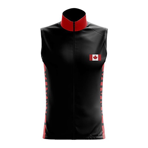 

21Grams Women's Sleeveless Cycling Jersey Summer Spandex Black Canada Bike Top Mountain Bike MTB Road Bike Cycling Quick Dry Moisture Wicking Sports Clothing Apparel / Stretchy / Athleisure