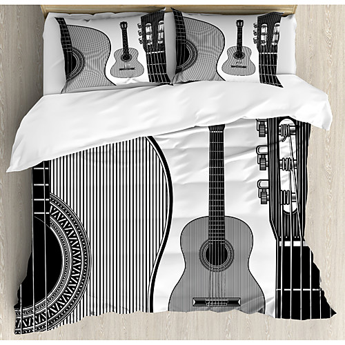 

3-Piece Duvet Cover Set Hotel Bedding Sets Comforter Cover with Soft Lightweight Microfiber Include 1 Duvet Cover 2 Pillowcases for Double/Queen/King(1 Pillowcase for Twin/Single)
