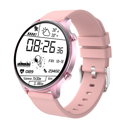 

DK18 Smartwatch Fitness Running Watch ECGPPG Pedometer Call Reminder Waterproof Heart Rate Monitor Blood Pressure Measurement IP68 44mm Watch Case for Android iOS Men Women / Sports / Sleep Tracker