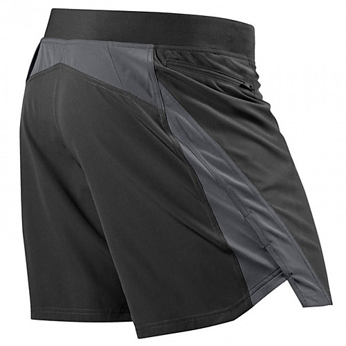 

Men's Sporty Casual / Sporty Quick Dry Breathable Soft Daily Sports Chinos Shorts 5.5 Inch Inseam Shorts Pants Solid Color Short Drawstring Elastic Waist Black Light Grey