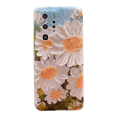 

Phone Case For Huawei Back Cover P40 P40 Pro Mate 40 Mate 40 Pro P30 P30 Pro Mate 30 Mate 30 Pro Honor 30 Honor 30S Shockproof Dustproof Flower TPU