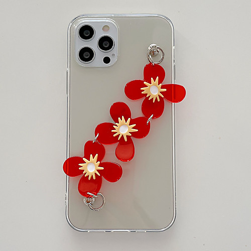 

Phone Case For Apple Back Cover iPhone 12 Pro Max 11 SE 2020 X XR XS Max 8 7 6 Shockproof Dustproof Flower TPU