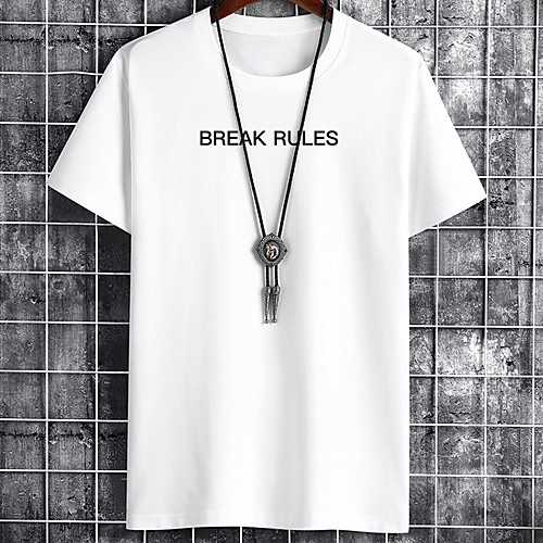 

Men's Unisex Tee T shirt Hot Stamping Graphic Prints Letter Plus Size Zero two Print Short Sleeve Casual Tops Cotton Basic Designer Big and Tall White Black Gray