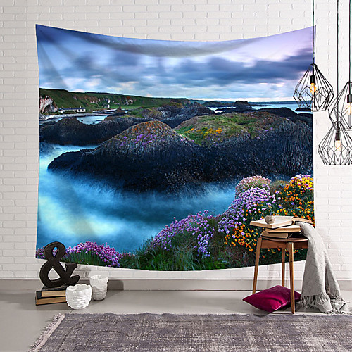 

Landscape Wall Tapestry Art Decor Blanket Curtain Hanging Home Bedroom Living Room Decoration Polyester