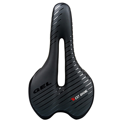 

Bike Saddle / Bike Seat Comfort Wearproof Leather PU(Polyurethane) Cycling Road Bike Mountain Bike MTB Folding Bike Black / Red Black / Green Black / Blue