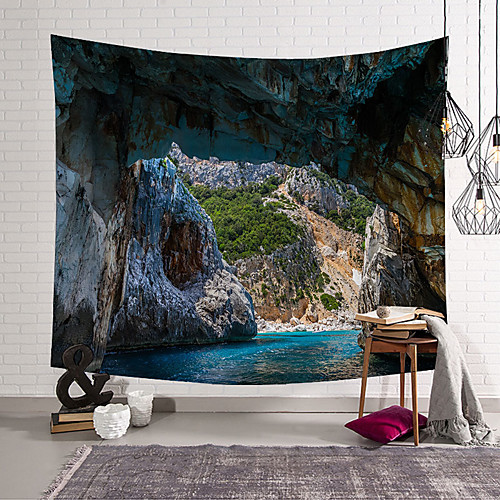 

Landscape Wall Tapestry Art Decor Blanket Curtain Hanging Home Bedroom Living Room Decoration Polyester
