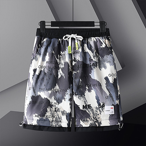 

Men's Chic & Modern Shorts Cycling Quick Dry Moisture Wicking Breathable Soft Outdoor Sports Sports Weekend Shorts Biker Shorts Pants Camouflage Knee Length Floral Drawstring Pocket Elastic Waist