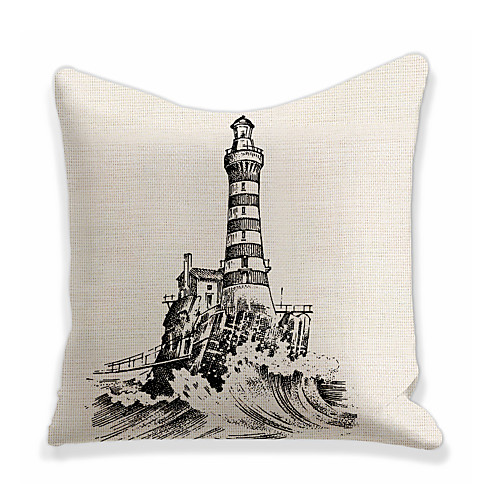 

Double Side Cushion Cover 1PC Faux Linen Soft Decorative Square Throw Pillow Cover Cushion Case Pillowcase for Sofa Bedroom Superior Quality Machine Washable