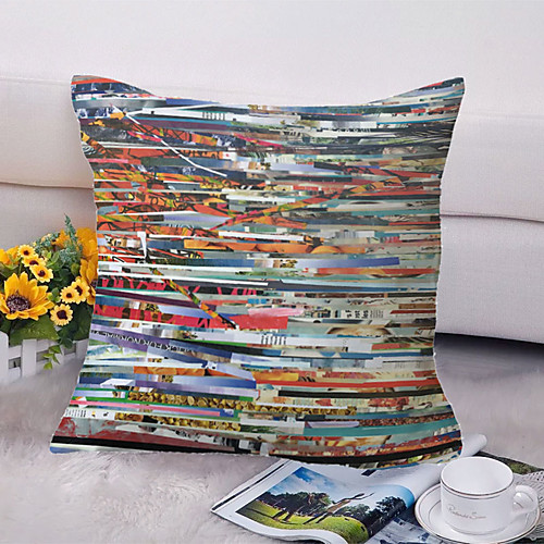 

Colorful Double Side Cushion Cover 1PC Soft Decorative Square Throw Pillow Cover Cushion Case Pillowcase for Bedroom Livingroom Superior Quality Machine Washable Outdoor Cushion for Sofa Couch Bed Chair