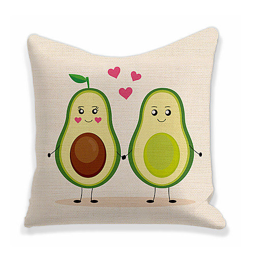 

Double Side Cushion Cover 1PC Faux Linen Soft Decorative Square Throw Pillow Cover Cushion Case Pillowcase for Sofa Bedroom Superior Quality Machine Washable Outdoor Cushion for Sofa Couch Bed Chair