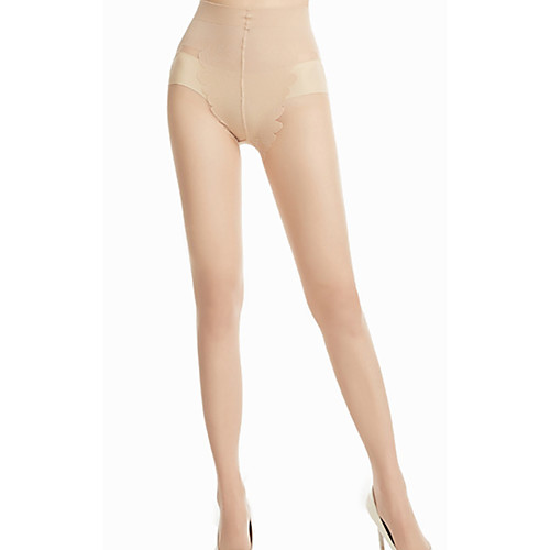 

Women's Socks Pantyhose Thin Daily Khaki 1 Pair