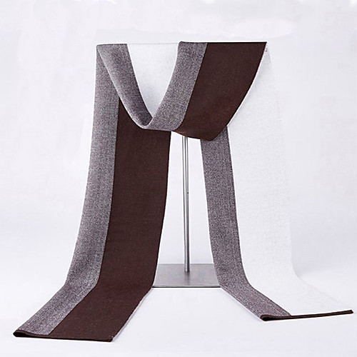 

Women's Rectangle Scarf Casual / Daily Wool Scarf Solid Color
