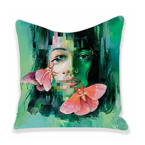 

Double Side Cushion Cover 1PC Soft Decorative Square Throw Pillow Cover Cushion Case Pillowcase for Sofa Bedroom Livingroom Outdoor Superior Quality Machine Washable Outdoor Cushion for Sofa Couch Bed Chair